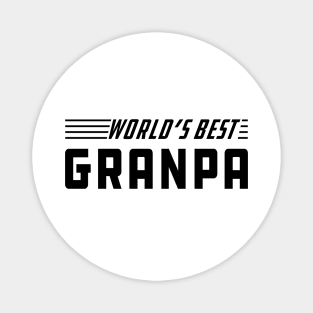 Grandpa - World's Best Grandpa Magnet